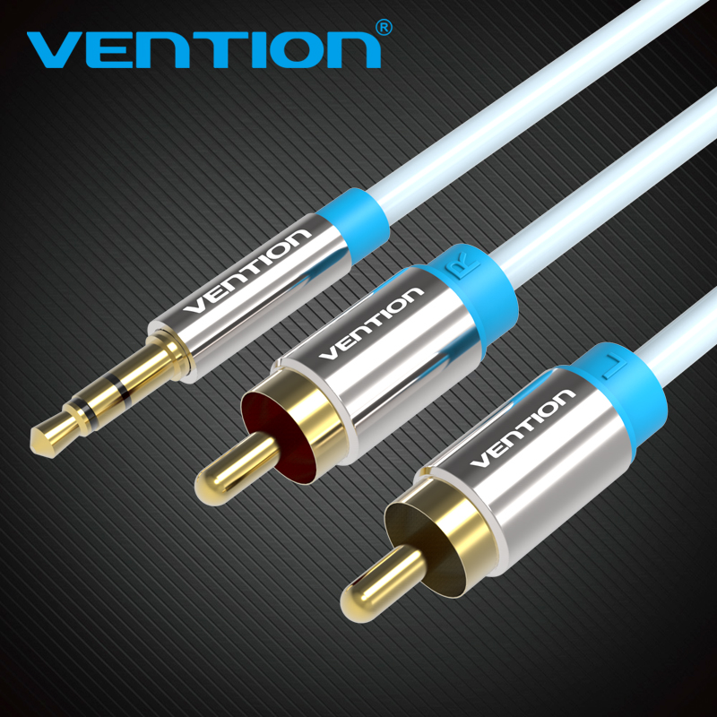 Home Cinema Tv - Vention สาย RCA 3.5 ถึง 2rca