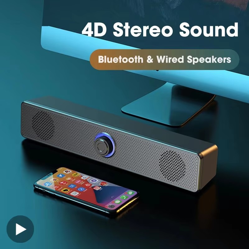 ลำโพงซาวด์บาร์สำหรับคอมพิวเตอร - Home Cinema Tv บทวิจารณ์และราคา