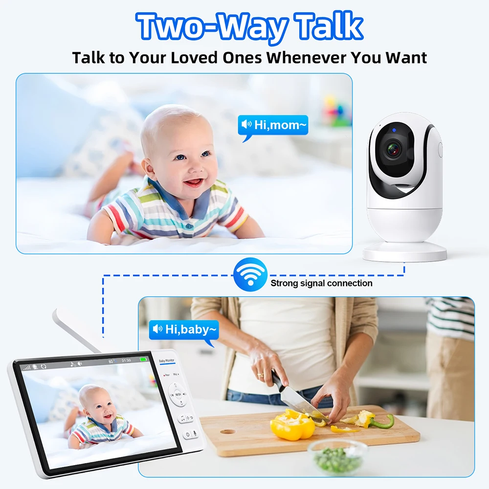 กล้องดูเด็กแบบวิดีโอ 7.0 นิ้ว  - Home Cinema Wireless บทวิจารณ์และราคา