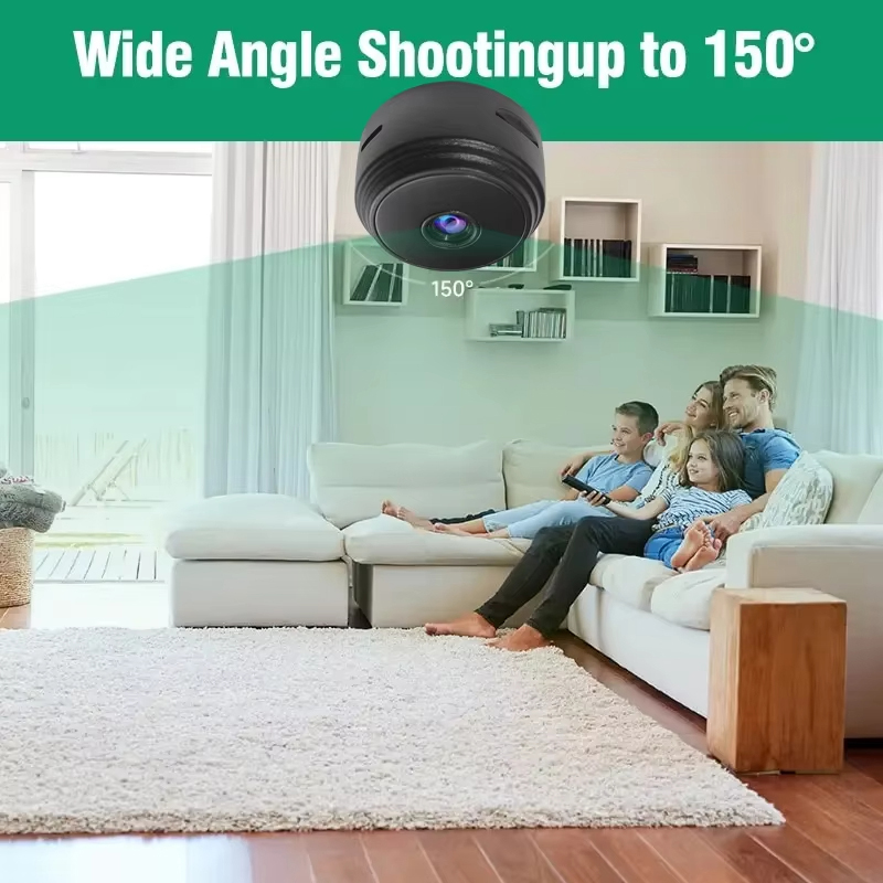 กล้องมินิ A9 1080P WiFi กล้องว - Home Cinema Wireless บทวิจารณ์และราคา