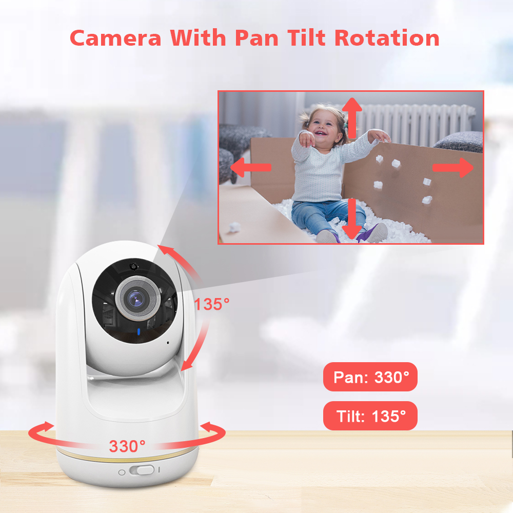 VB803 Baby Monitor 5 นิ้ว 720P - Home Cinema Wireless บทวิจารณ์และราคา