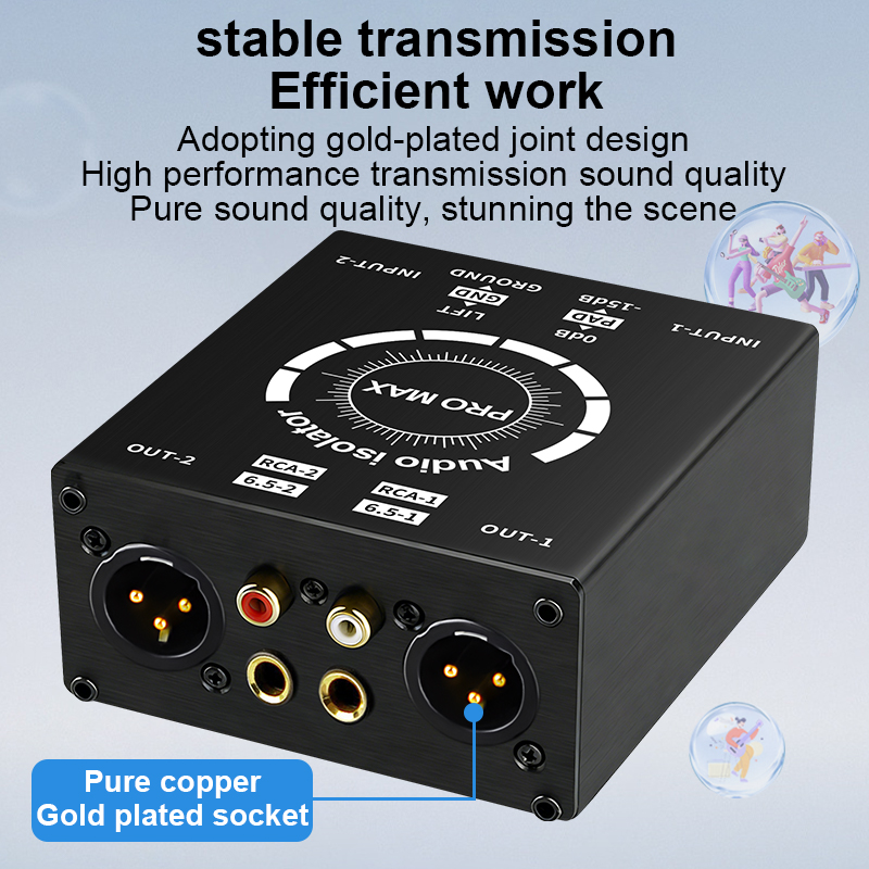 กล่องแยกสัญญาณเสียงแบบ 3 พิน X - Audio Home Cinema บทวิจารณ์และราคา