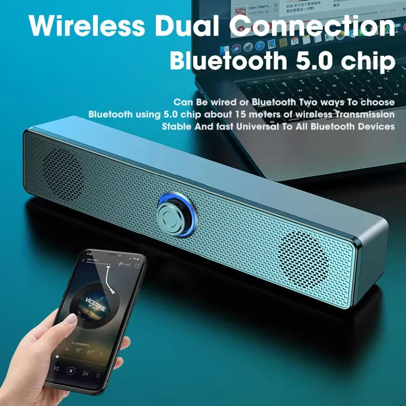 ซาวด์บาร์บลูทูธสำหรับทีวี คอมพ - Home Cinema Wireless บทวิจารณ์และราคา