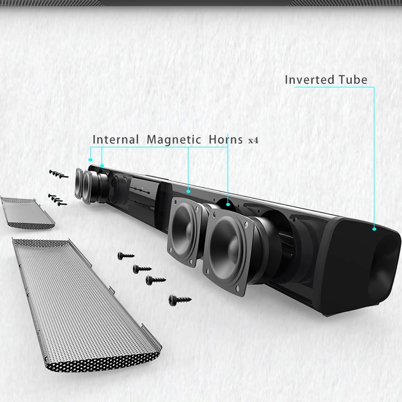 40W ทีวี Soundbar ลําโพงบลูทูธ - Home Cinema Jbl บทวิจารณ์และราคา