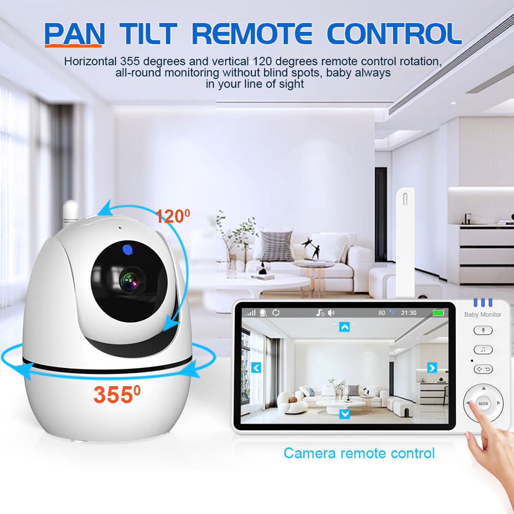 วิดีโอเบบี้มอนิเตอร์พร้อมกล้อง - Home Cinema Wireless บทวิจารณ์และราคา