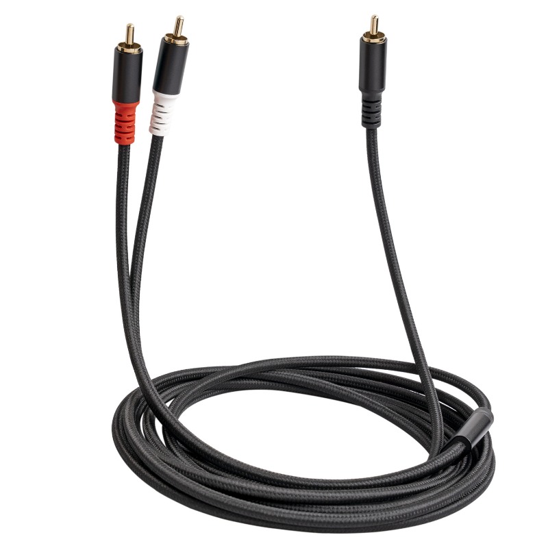 1/2/3M 1 RCA ชาย 2 สายสัญญาณเส - Audio Home Cinema บทวิจารณ์และราคา