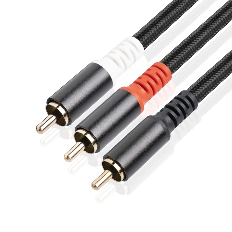 1/2/3M 1 RCA ชาย 2 สายสัญญาณเส - Audio Home Cinema บทวิจารณ์และราคา
