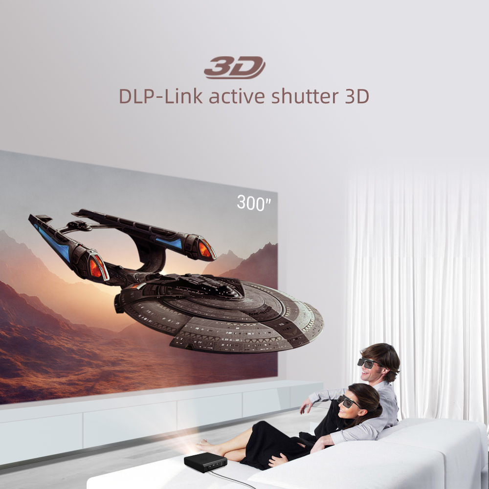 โปรเจคเตอร์ BYINTEK U30 รุ่นขา - Home Cinema Wireless บทวิจารณ์และราคา