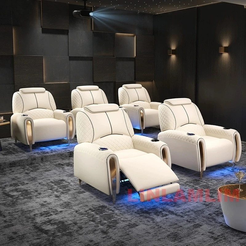 โซฟาที่นั่งโรงละครผู้เอนกายไฟฟ - Home Cinema Chairs บทวิจารณ์และราคา