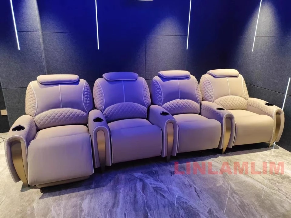 โซฟาที่นั่งโรงละครผู้เอนกายไฟฟ - Home Cinema Chairs บทวิจารณ์และราคา