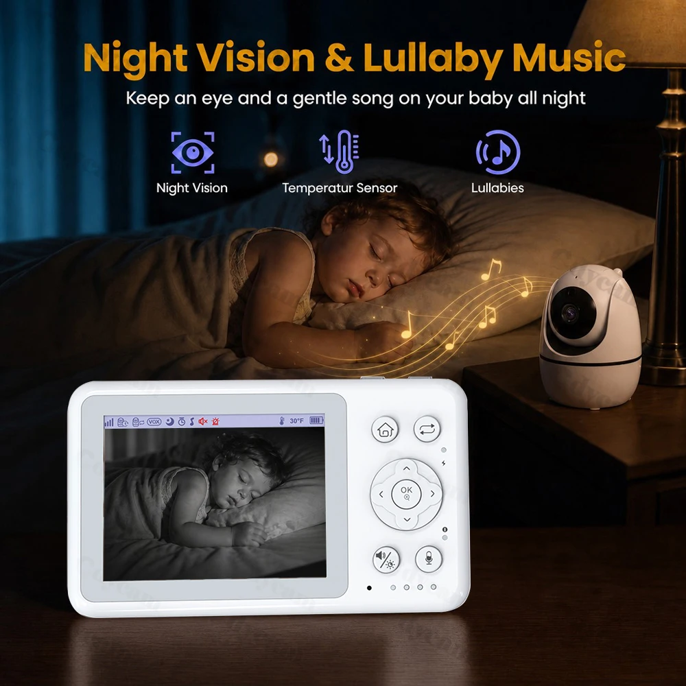 จอ LCD วิดีโอเบบี้มอนิเตอร์ 3. - Home Cinema Wireless บทวิจารณ์และราคา