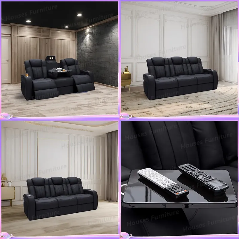 โซฟาหนังปรับเอนนอนสำหรับโฮมเธี - Home Cinema Chairs บทวิจารณ์และราคา